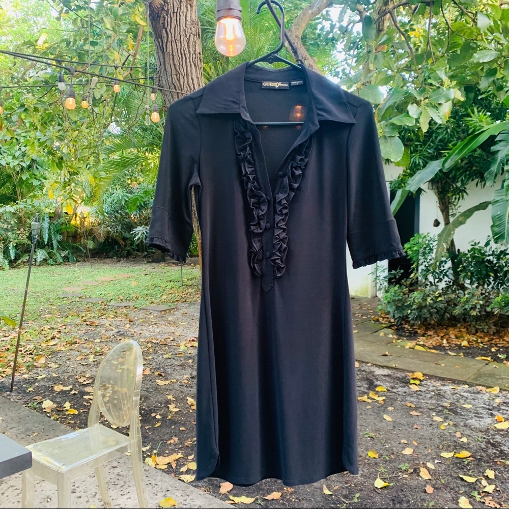 Dressy Black Dress. Guess. Size S